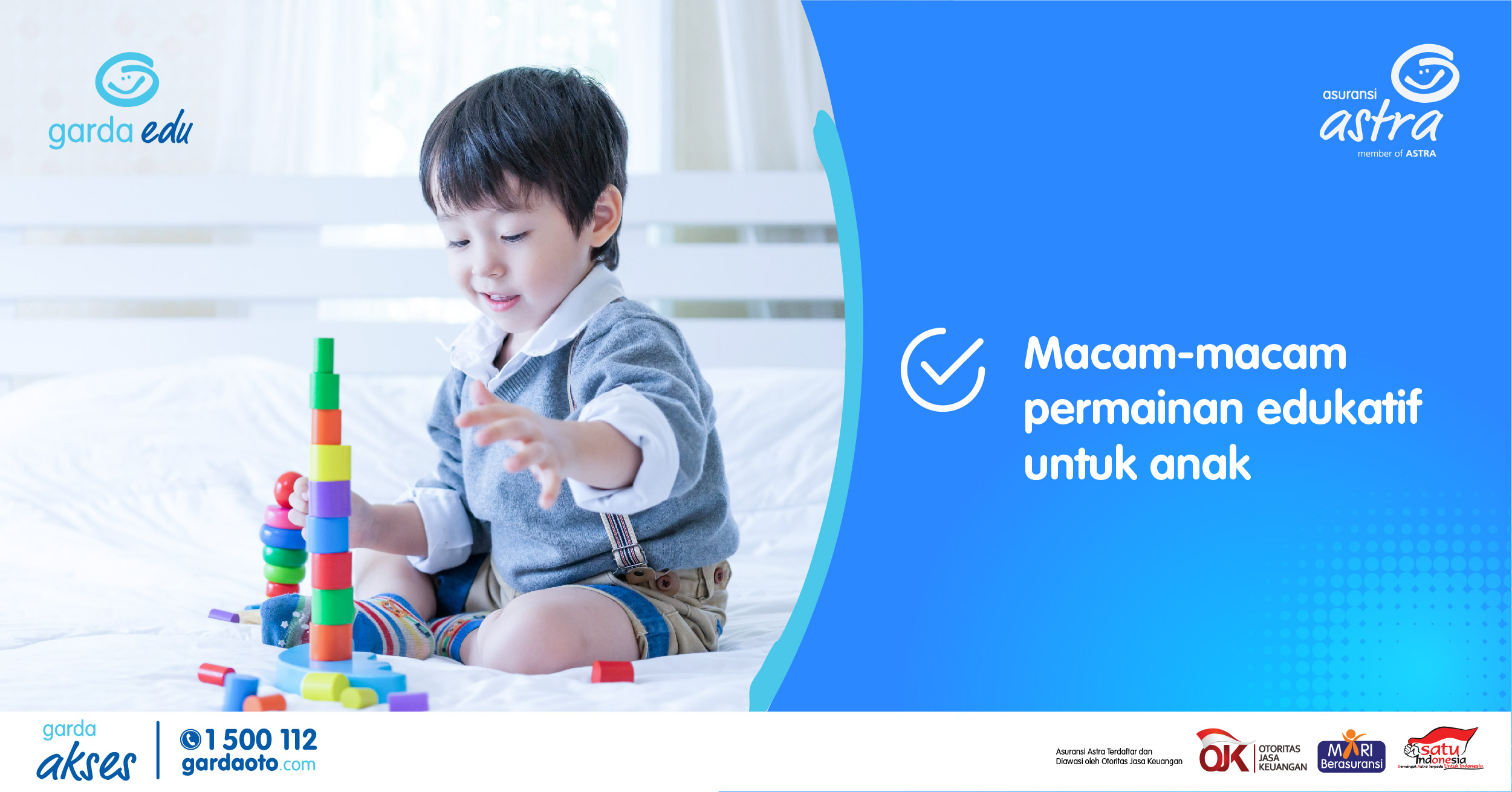 Macam-Macam Permainan Edukatif untuk Anak