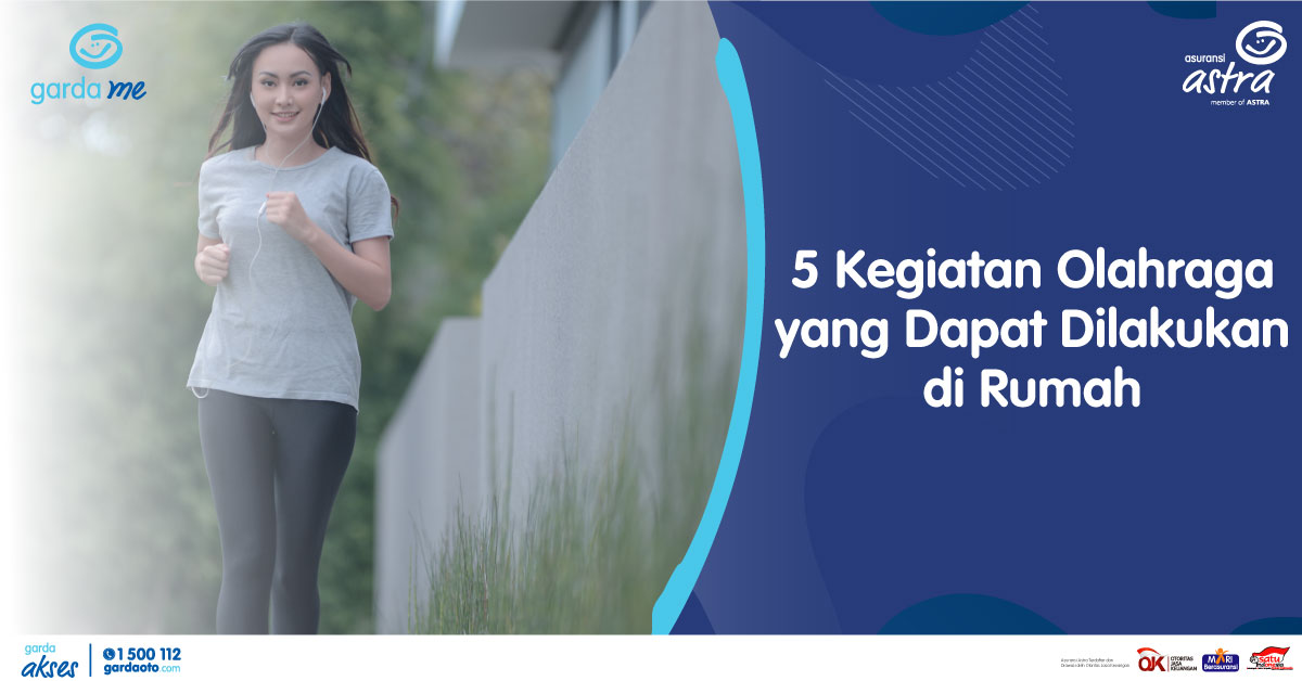 5 Kegiatan Olahraga yang Dapat Dilakukan di Rumah