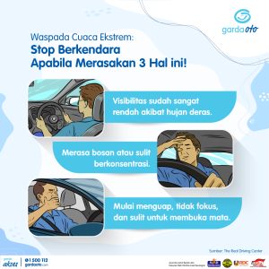 #POMinfo: Stop Berkendara Apabila Merasakan 3 Hal Ini
